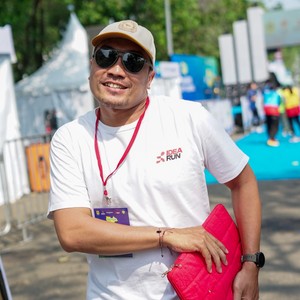 Race photo from BOGORUN 2026