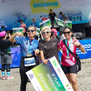 Race photo from BOGORUN 2026