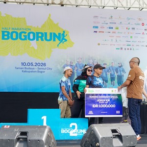 Race photo from BOGORUN 2026