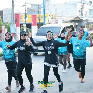 Race photo from VIBES AND STRENGTH CAMP ABR 2025