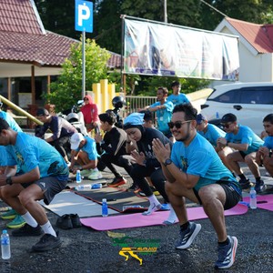 Race photo from VIBES AND STRENGTH CAMP ABR 2025