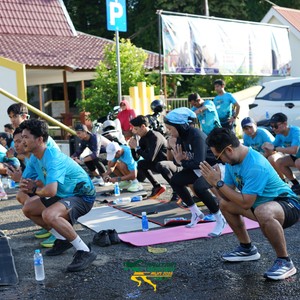 Race photo from VIBES AND STRENGTH CAMP ABR 2025