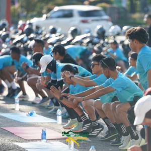 Race photo from VIBES AND STRENGTH CAMP ABR 2025