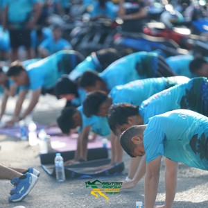 Race photo from VIBES AND STRENGTH CAMP ABR 2025