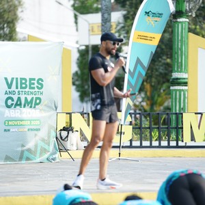 Race photo from VIBES AND STRENGTH CAMP ABR 2025