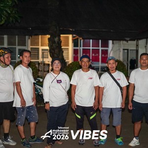 Race photo from Telkomsel MHM 2026 Vibes