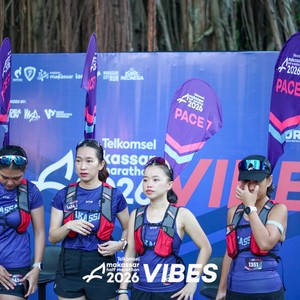 Race photo from Telkomsel MHM 2026 Vibes