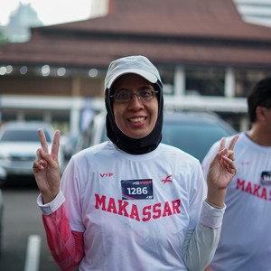 Race photo from Telkomsel MHM 2026 Vibes