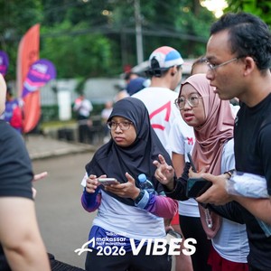 Race photo from Telkomsel MHM 2026 Vibes