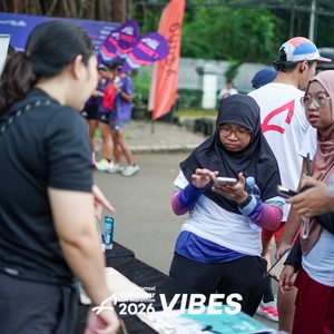 Race photo from Telkomsel MHM 2026 Vibes