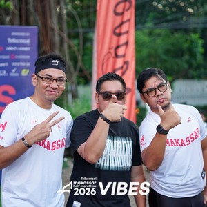 Race photo from Telkomsel MHM 2026 Vibes