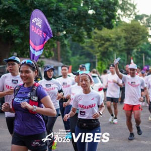 Race photo from Telkomsel MHM 2026 Vibes