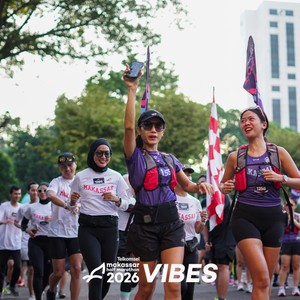 Race photo from Telkomsel MHM 2026 Vibes