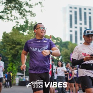 Race photo from Telkomsel MHM 2026 Vibes