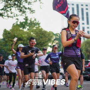 Race photo from Telkomsel MHM 2026 Vibes