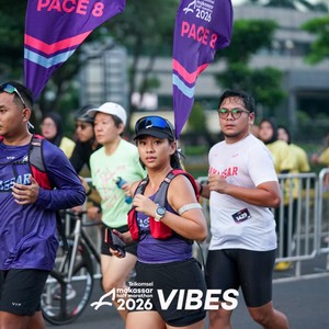 Race photo from Telkomsel MHM 2026 Vibes