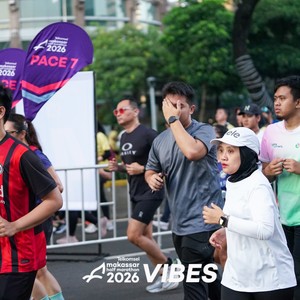 Race photo from Telkomsel MHM 2026 Vibes