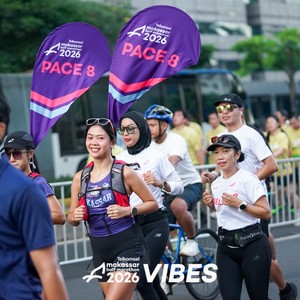 Race photo from Telkomsel MHM 2026 Vibes