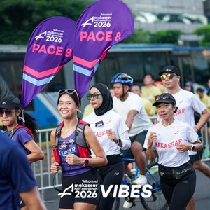 Race photo from Telkomsel MHM 2026 Vibes
