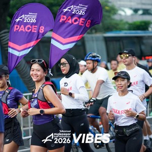 Race photo from Telkomsel MHM 2026 Vibes
