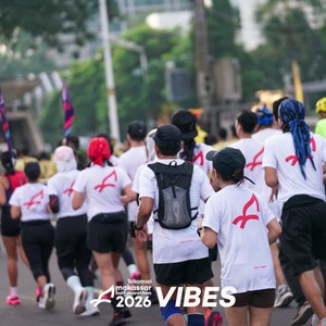 Race photo from Telkomsel MHM 2026 Vibes