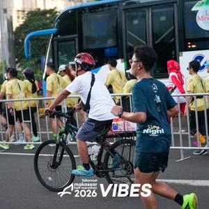 Race photo from Telkomsel MHM 2026 Vibes