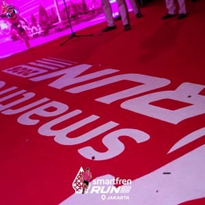 Race photo from SMARTFREN RUN 2026