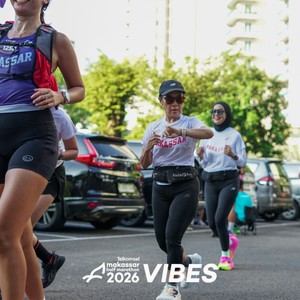 Race photo from Telkomsel MHM 2026 Vibes