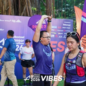 Race photo from Telkomsel MHM 2026 Vibes