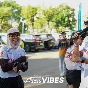 Race photo from Telkomsel MHM 2026 Vibes