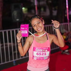 Race photo from SMARTFREN RUN 2026