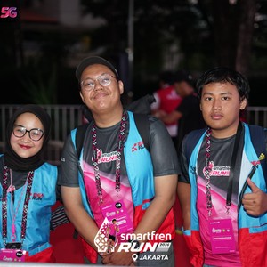 Race photo from SMARTFREN RUN 2026