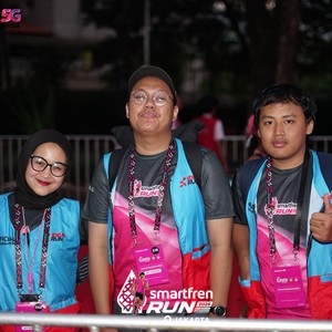 Race photo from SMARTFREN RUN 2026