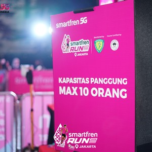 Race photo from SMARTFREN RUN 2026