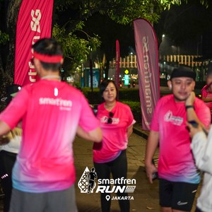 Race photo from SMARTFREN RUN 2026 VIBES