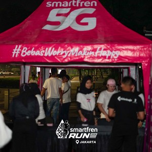 Race photo from SMARTFREN RUN 2026 VIBES