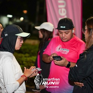Race photo from SMARTFREN RUN 2026 VIBES