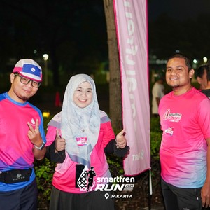 Race photo from SMARTFREN RUN 2026 VIBES