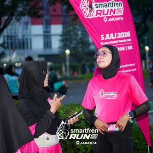 Race photo from SMARTFREN RUN 2026 VIBES