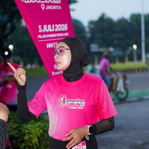 Race photo from SMARTFREN RUN 2026 VIBES