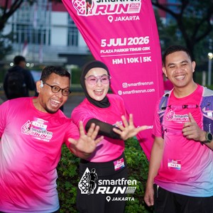 Race photo from SMARTFREN RUN 2026 VIBES