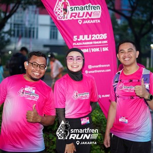 Race photo from SMARTFREN RUN 2026 VIBES