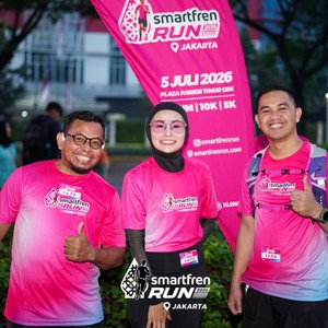 Race photo from SMARTFREN RUN 2026 VIBES