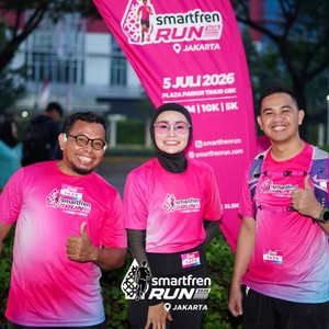 Race photo from SMARTFREN RUN 2026 VIBES