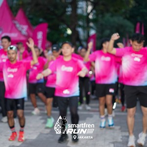 Race photo from SMARTFREN RUN 2026 VIBES