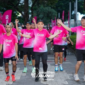 Race photo from SMARTFREN RUN 2026 VIBES
