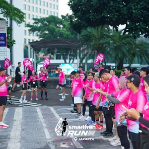 Race photo from SMARTFREN RUN 2026 VIBES