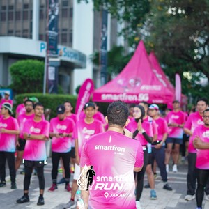 Race photo from SMARTFREN RUN 2026 VIBES