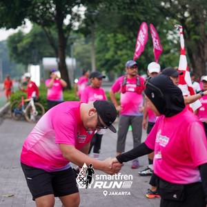 Race photo from SMARTFREN RUN 2026 VIBES
