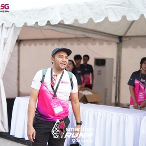 Race photo from SMARTFREN RUN 2026